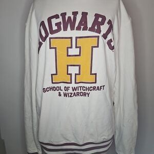 Harry Potter Hogwarts Long Sleeve Shirt Sweatshirt Adult Small